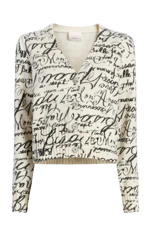 Love Journal Morgan Cardigan made by cinq a sept