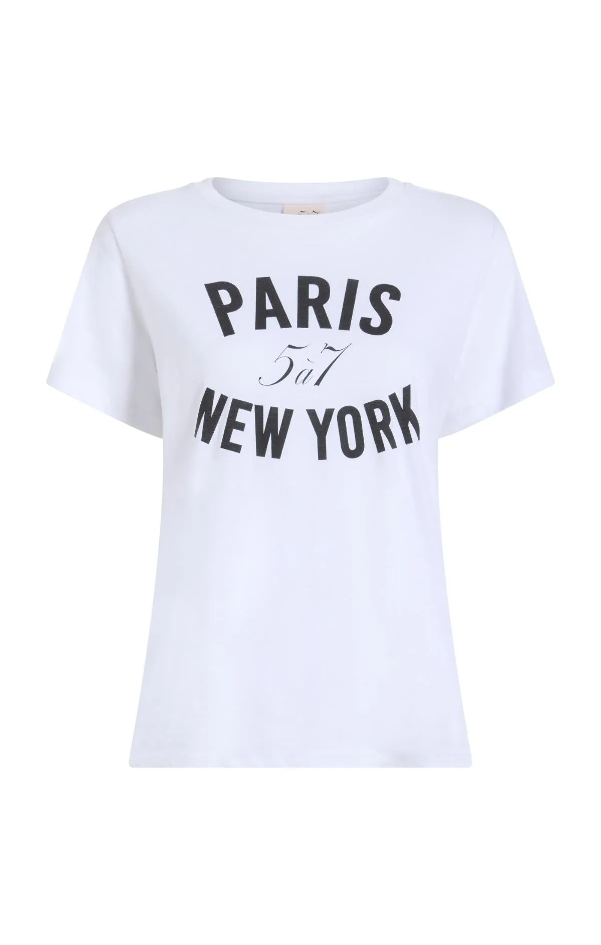 Paris New York Tee sold by cinq a sept