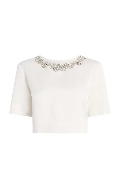 Tumbling Flowers Adona Top sold by cinq a sept