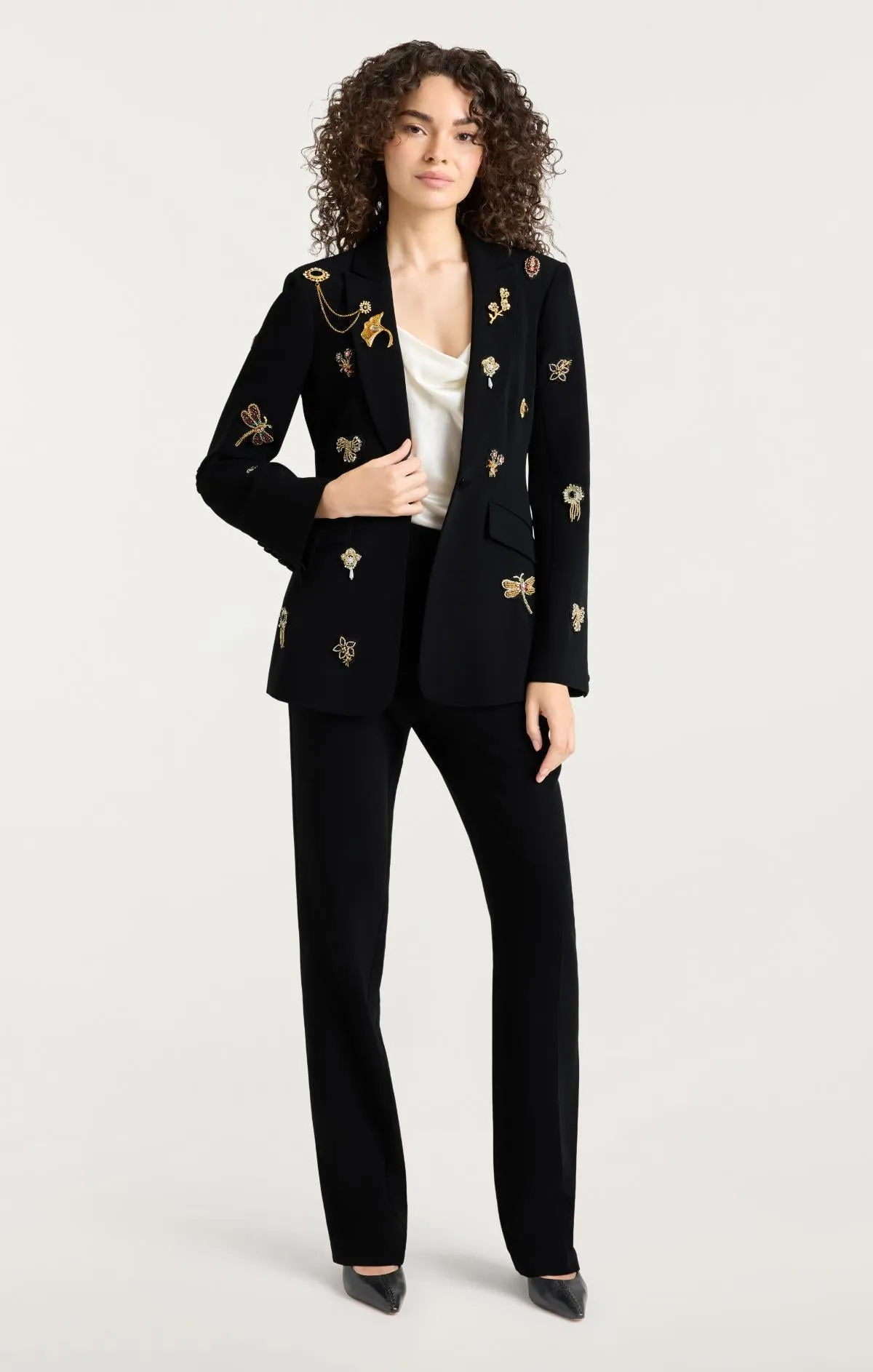 Gold Brooches Cheyenne Blazer sold by cinq a sept product image thumbnail 5