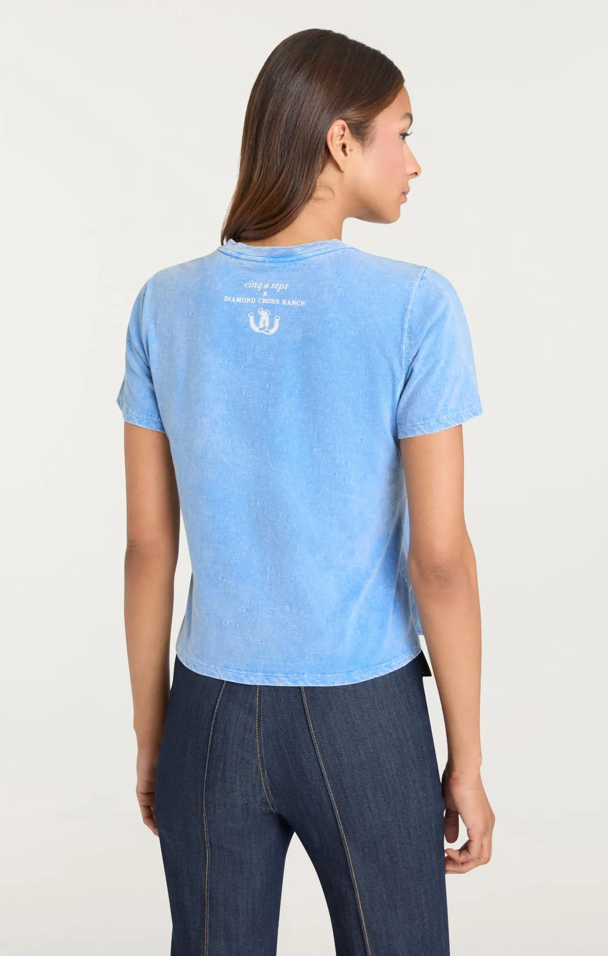 Garment Dyed Cowgirls Do It Better Shrunken Tee sold by cinq a sept product image thumbnail 4