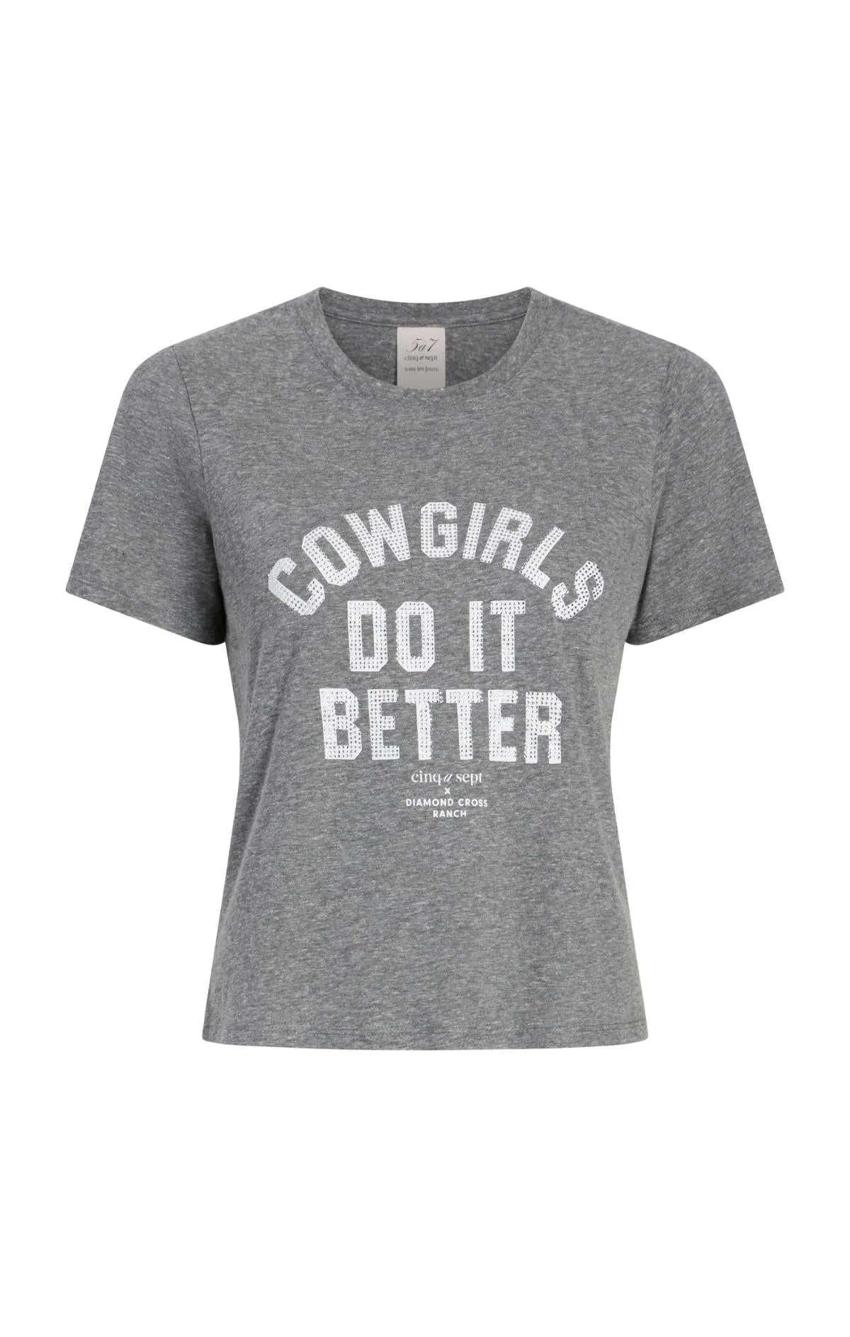 Heatset Cowgirls Do It Better Shrunken Tee sold by cinq a sept