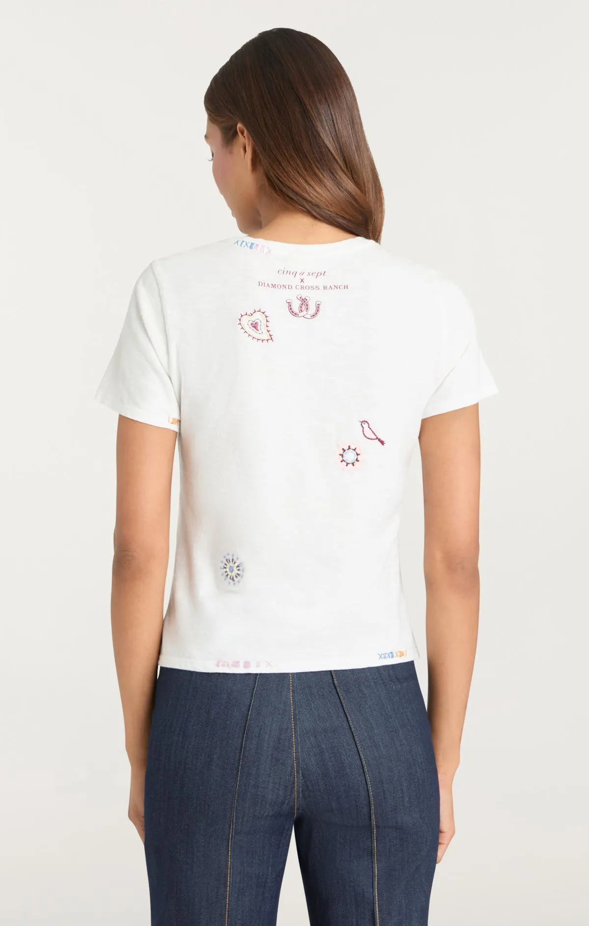 Bespoke Aint My First Rodeo Shrunken Tee sold by cinq a sept product image thumbnail 4