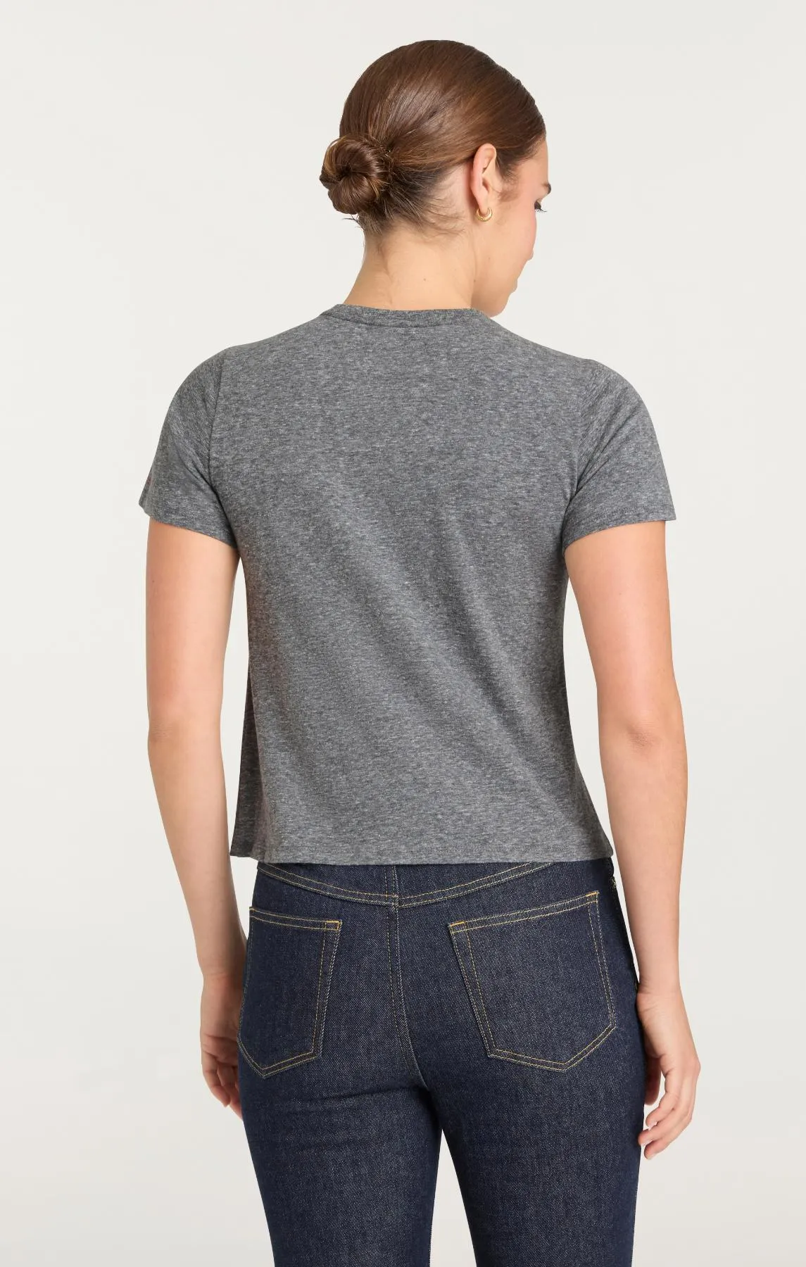 Crystal Amour Heart Shrunken Tee sold by cinq a sept product image thumbnail 4