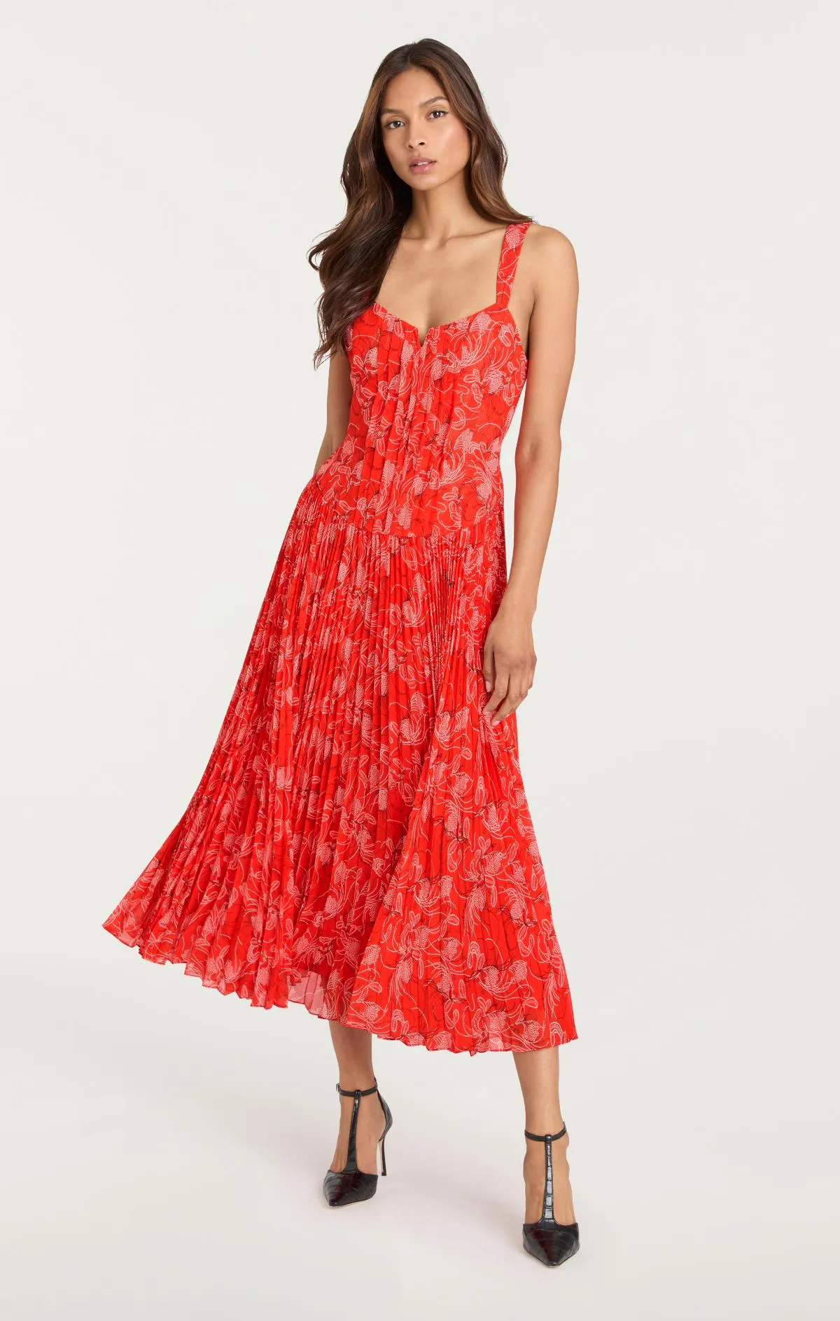 Botanical Floral Pascual Dress sold by cinq a sept product image thumbnail 2