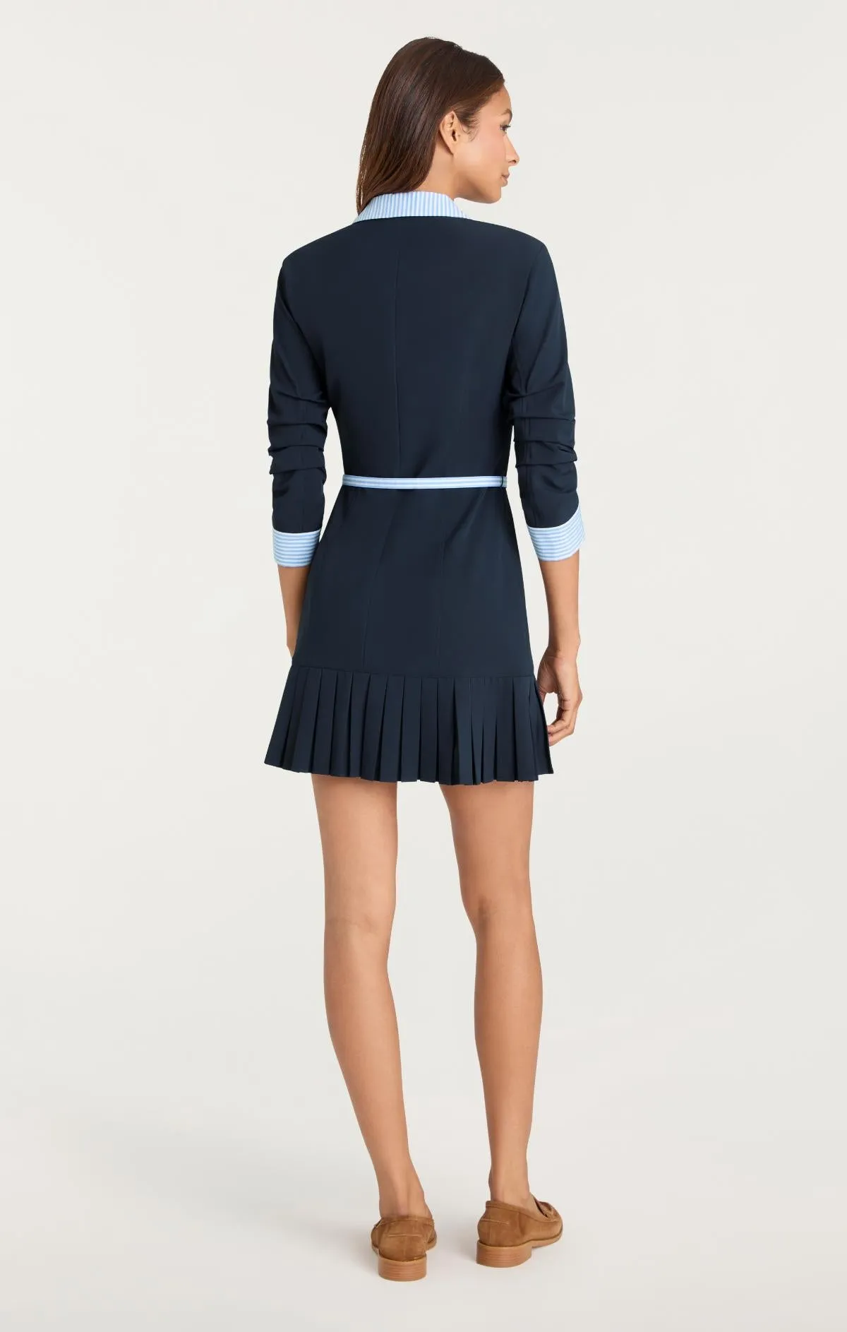Stripe Shirting Lucilla Dress sold by cinq a sept product image thumbnail 4