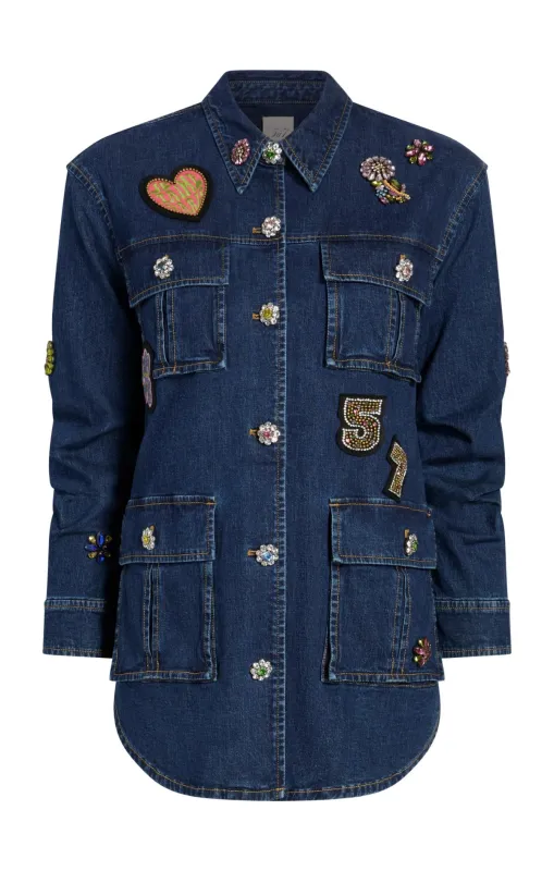 Retro Love Vera Jean Jacket sold by cinq a sept