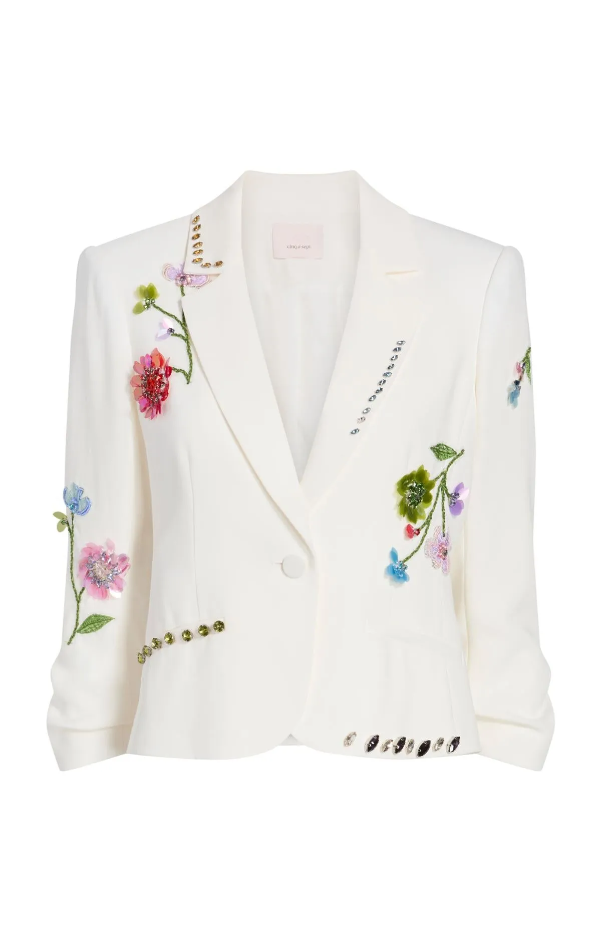 Floral Vine Le Petit Khloe Blazer sold by cinq a sept