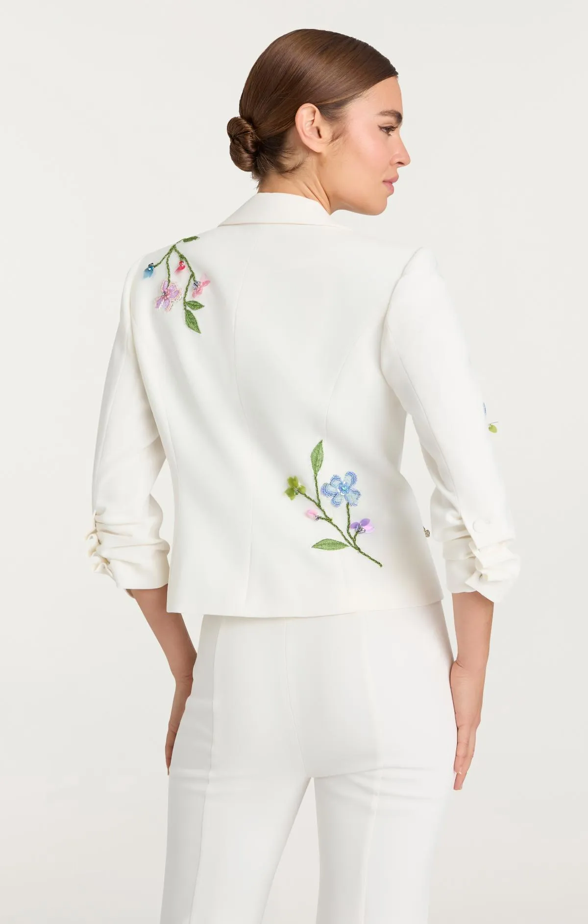 Floral Vine Le Petit Khloe Blazer sold by cinq a sept product image thumbnail 5