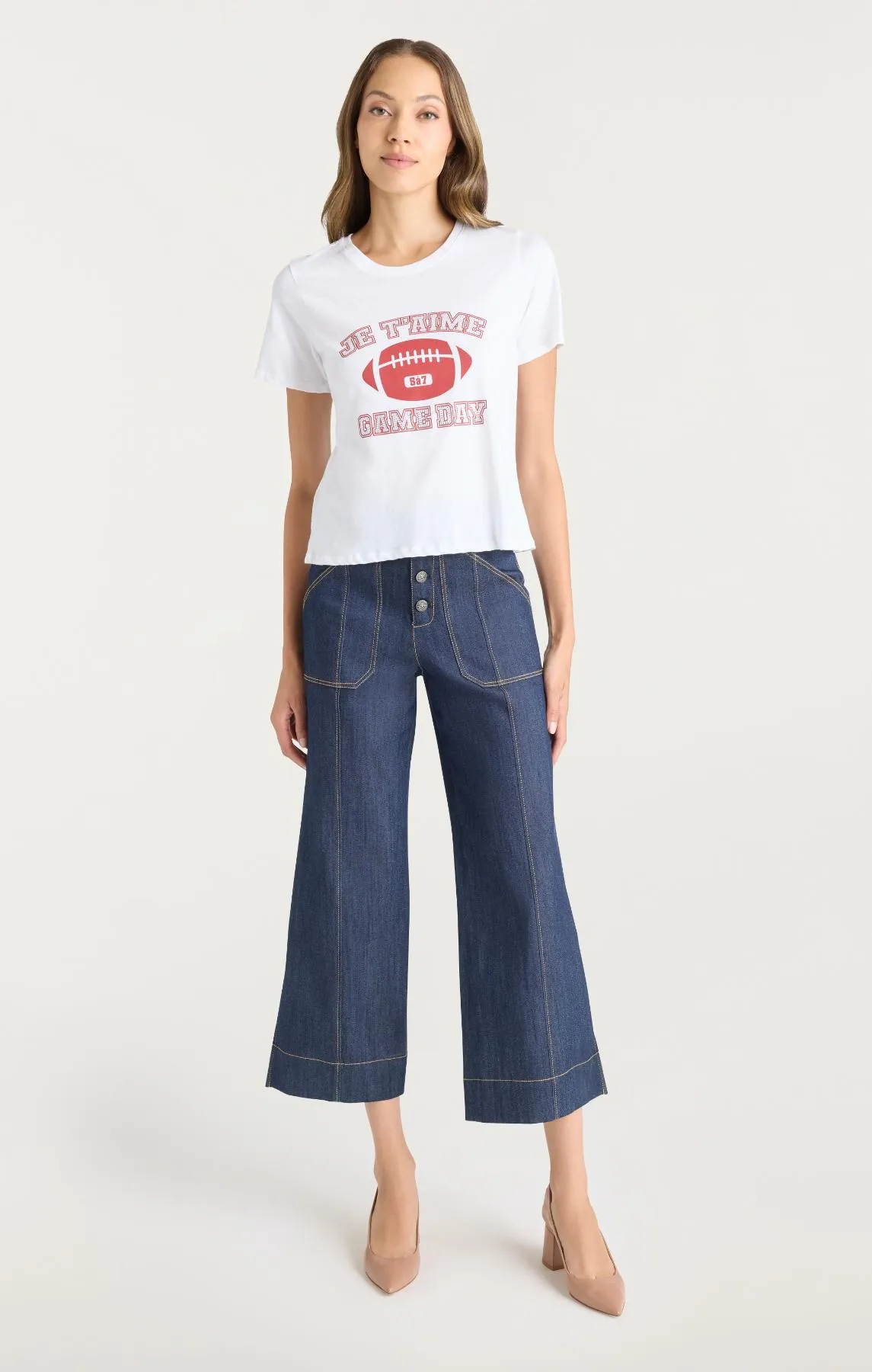 Heat Set Game Day Shrunken Tee sold by cinq a sept product image thumbnail 2