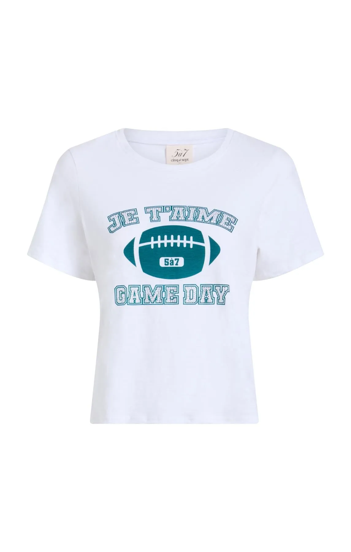 Heat Set Game Day Shrunken Tee sold by cinq a sept