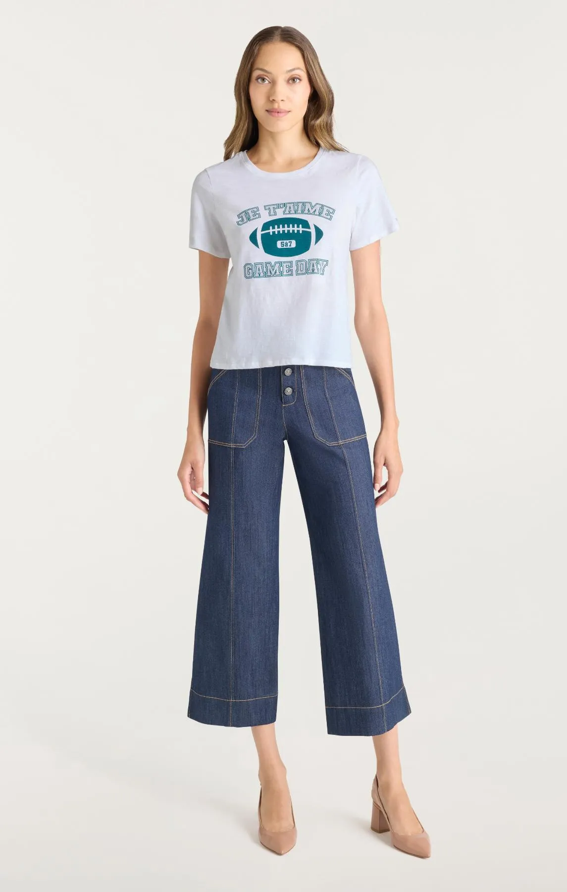 Heat Set Game Day Shrunken Tee sold by cinq a sept product image thumbnail 2