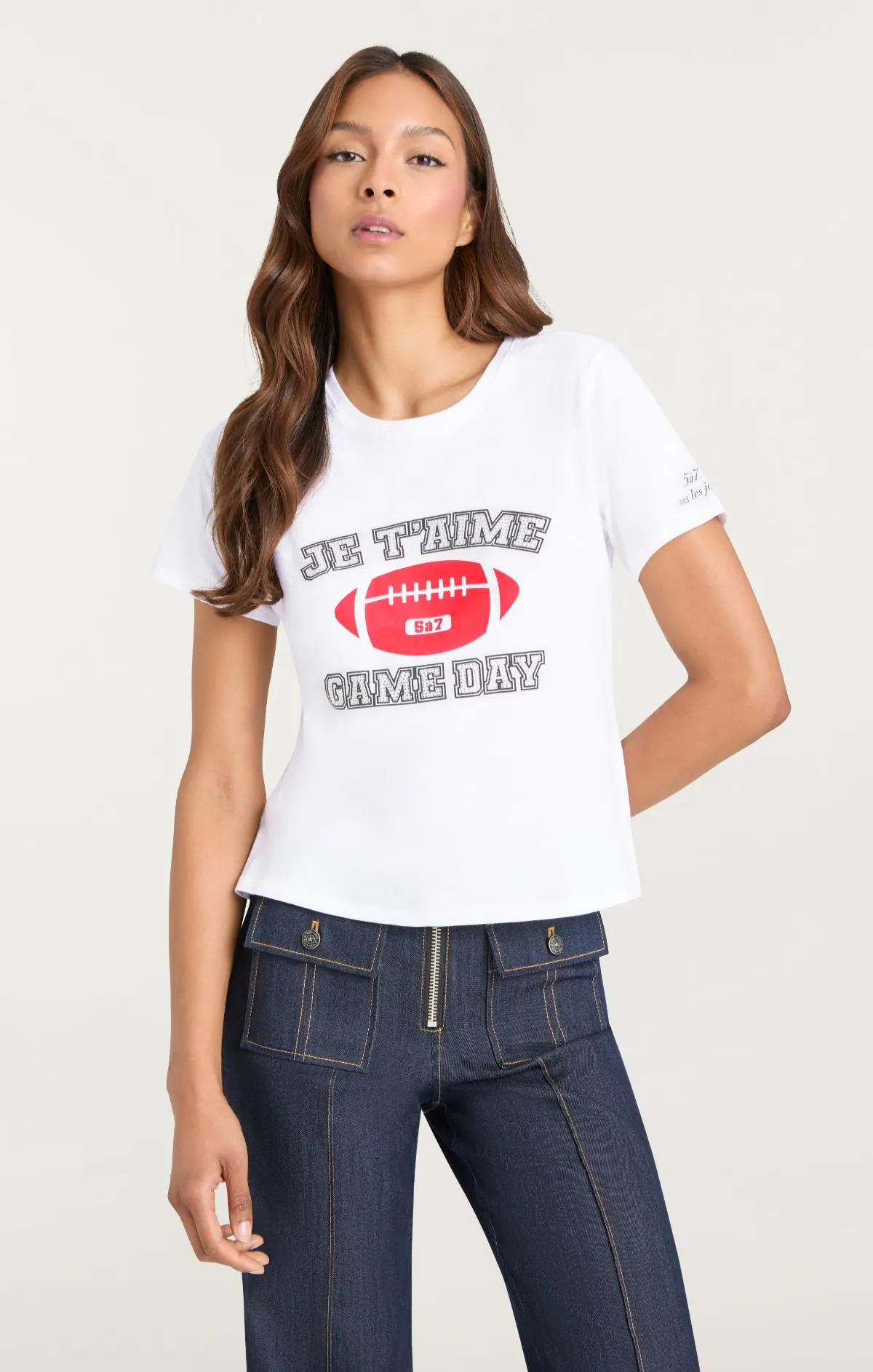 Heat Set Game Day Shrunken Tee sold by cinq a sept product image thumbnail 2