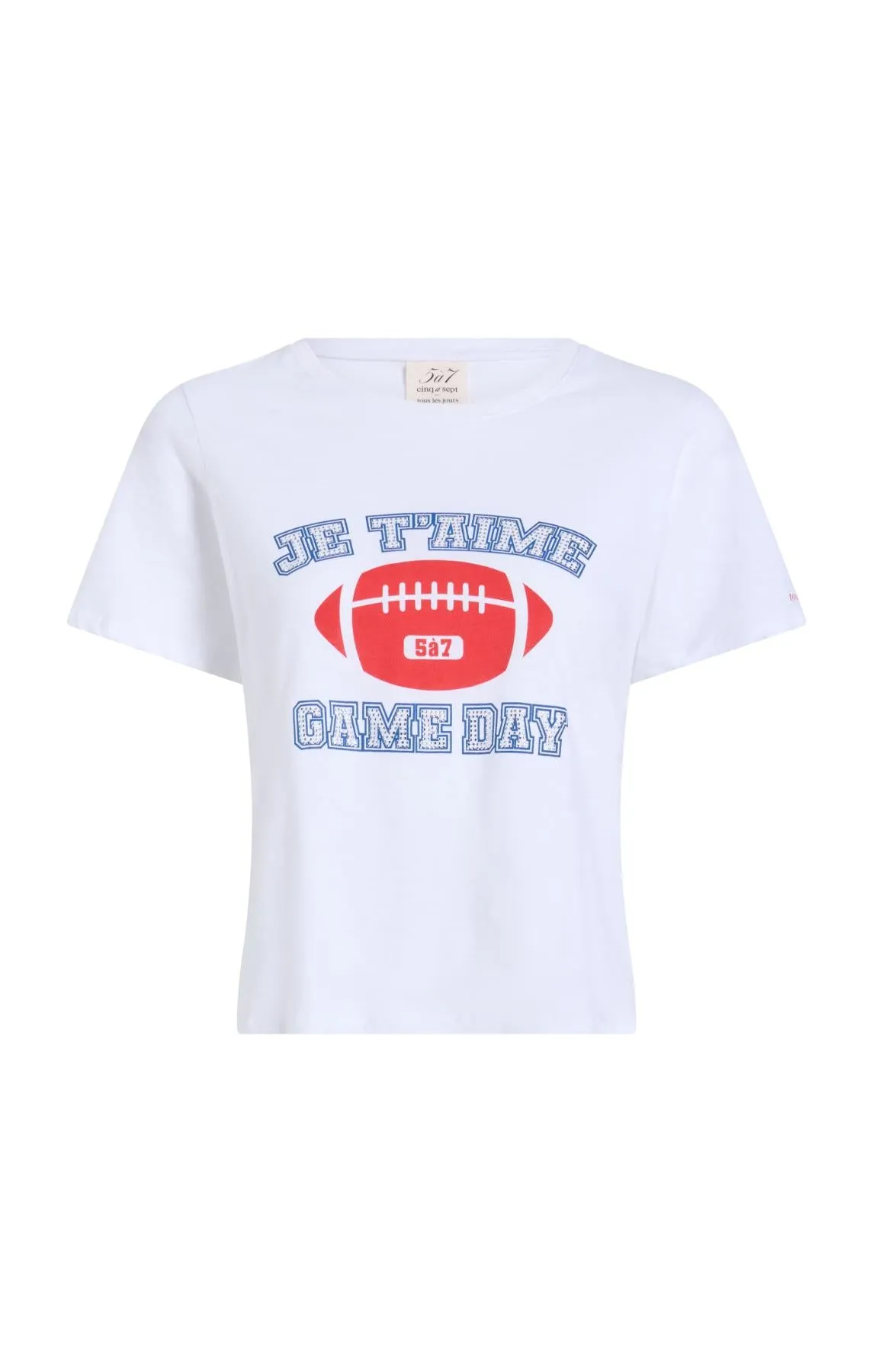 Heat Set Game Day Shrunken Tee sold by cinq a sept