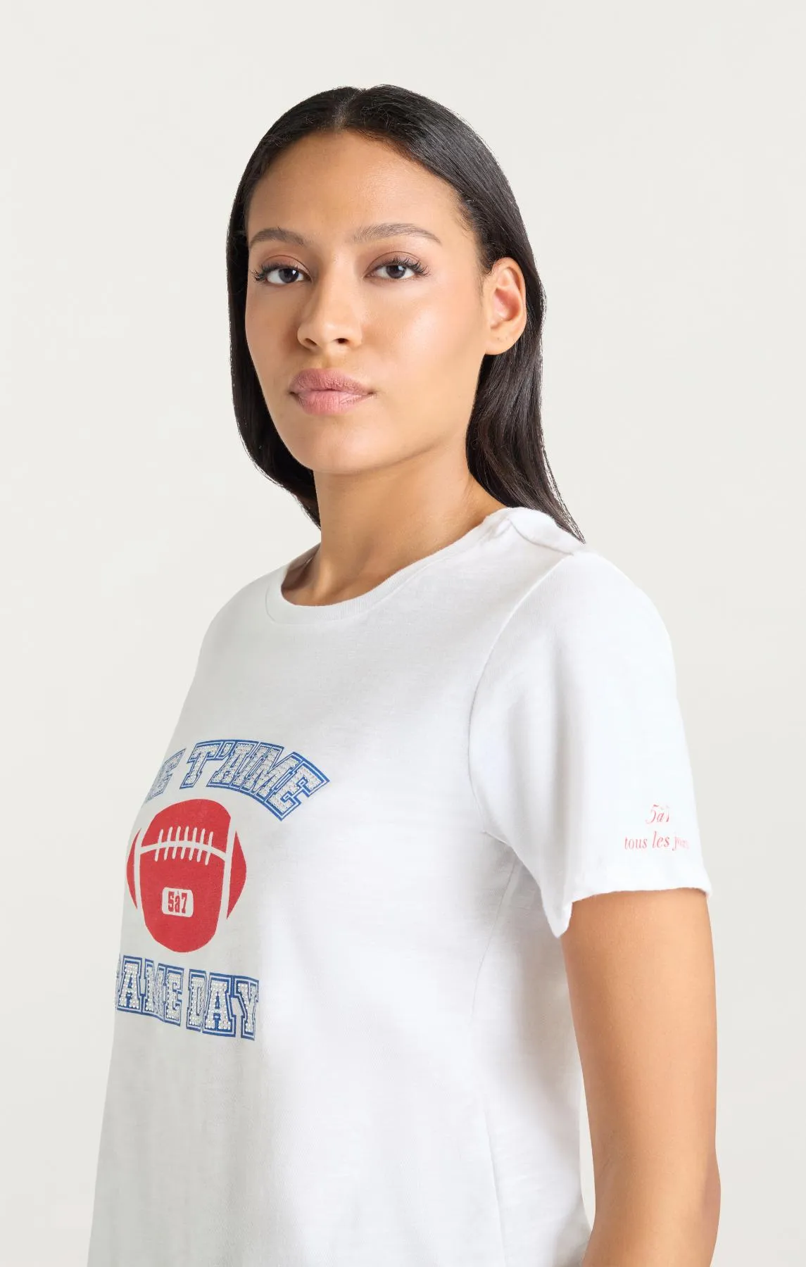 Heat Set Game Day Shrunken Tee sold by cinq a sept product image thumbnail 4