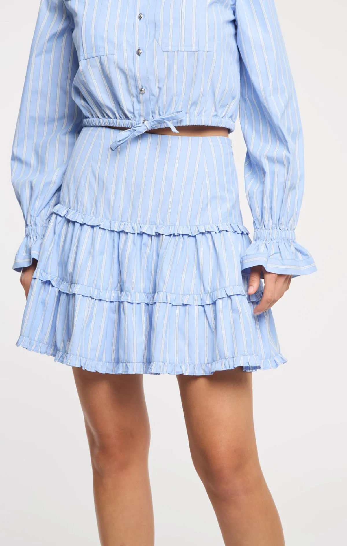 Lili Stripe Thea Skirt sold by cinq a sept product image thumbnail 5