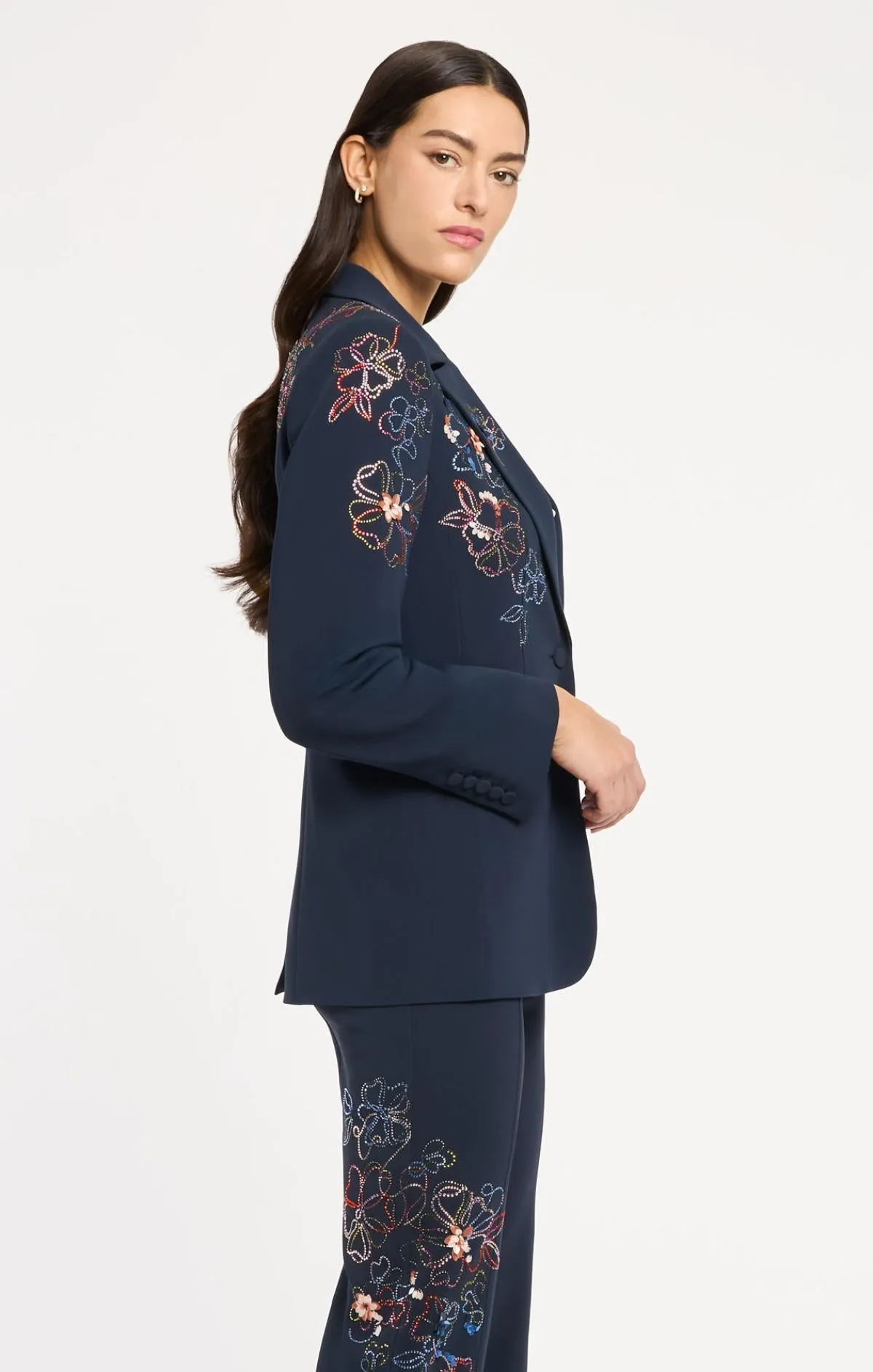 Blooming Linework Karlie Blazer sold by cinq a sept product image thumbnail 3