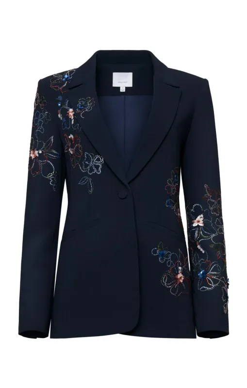 Blooming Linework Karlie Blazer made by cinq a sept