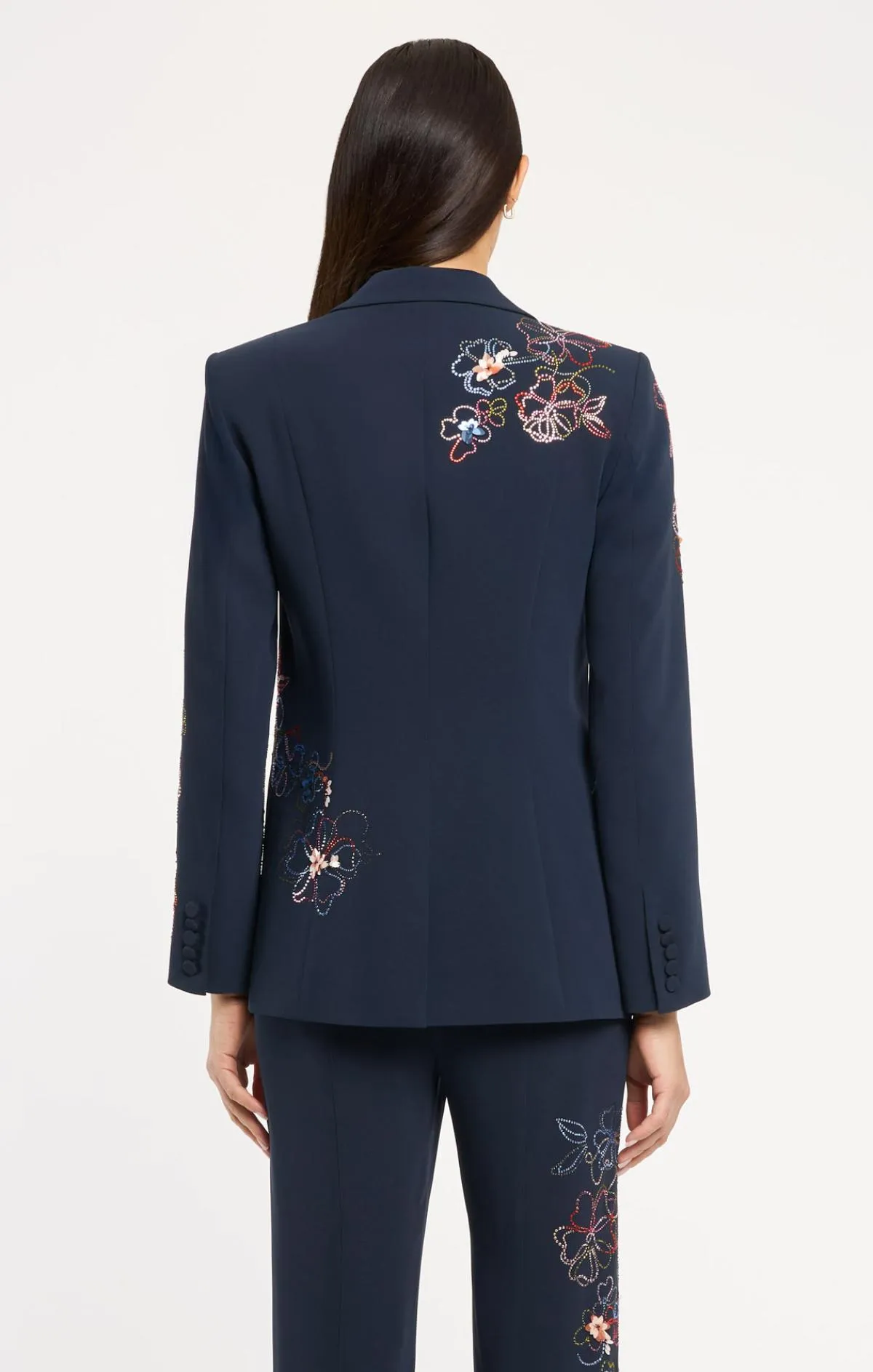 Blooming Linework Karlie Blazer sold by cinq a sept product image thumbnail 4