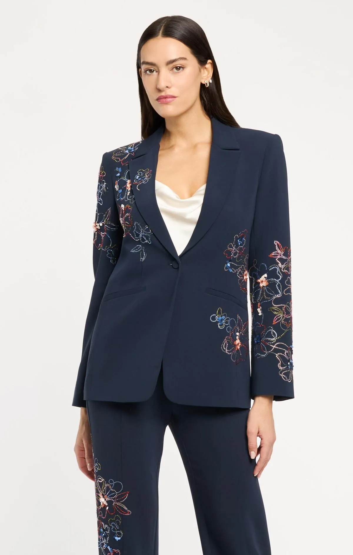 Blooming Linework Karlie Blazer sold by cinq a sept product image thumbnail 2