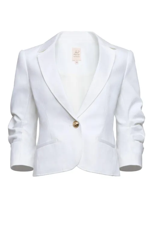 Le Petit Khloe Jean Blazer sold by cinq a sept