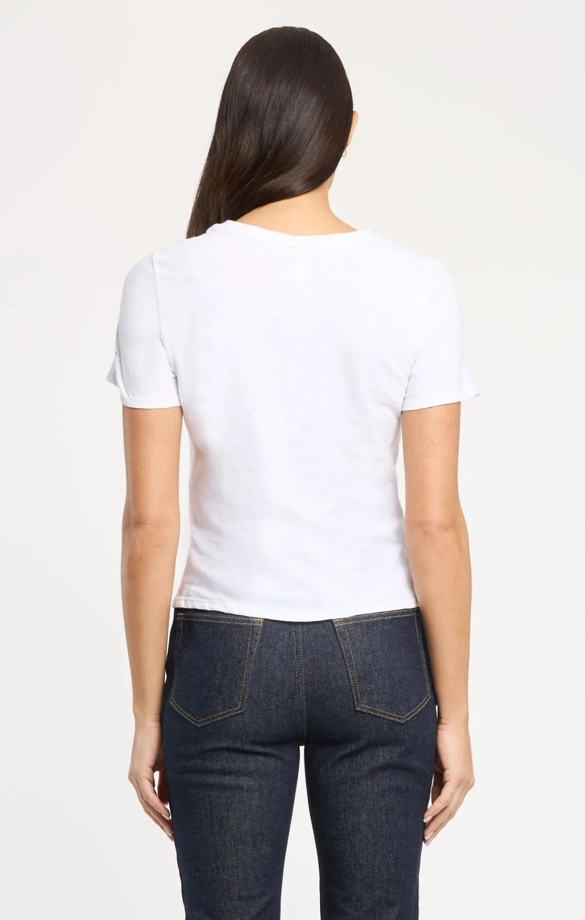 Paris Poppies Shrunken Tee sold by cinq a sept product image thumbnail 5