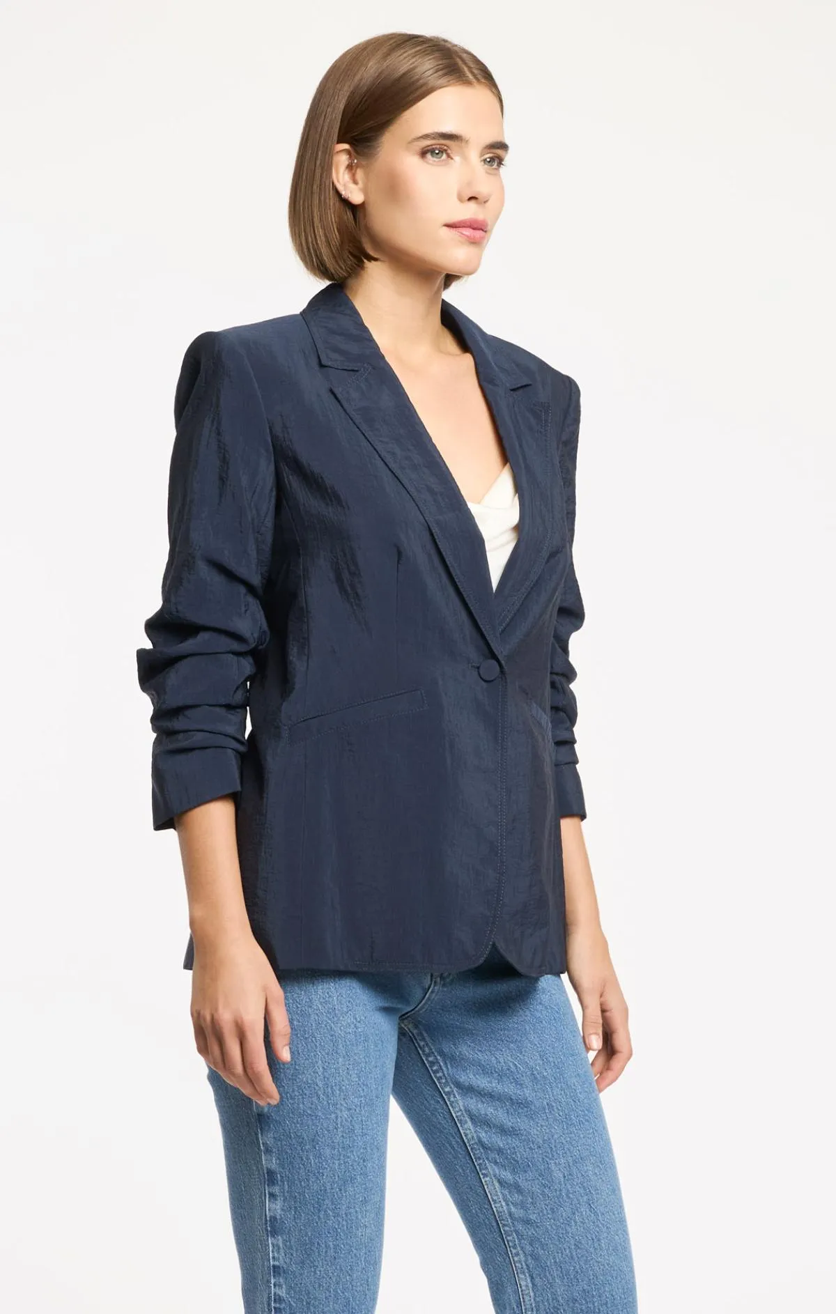 Tumbled Woven Khloe Blazer sold by cinq a sept product image thumbnail 3