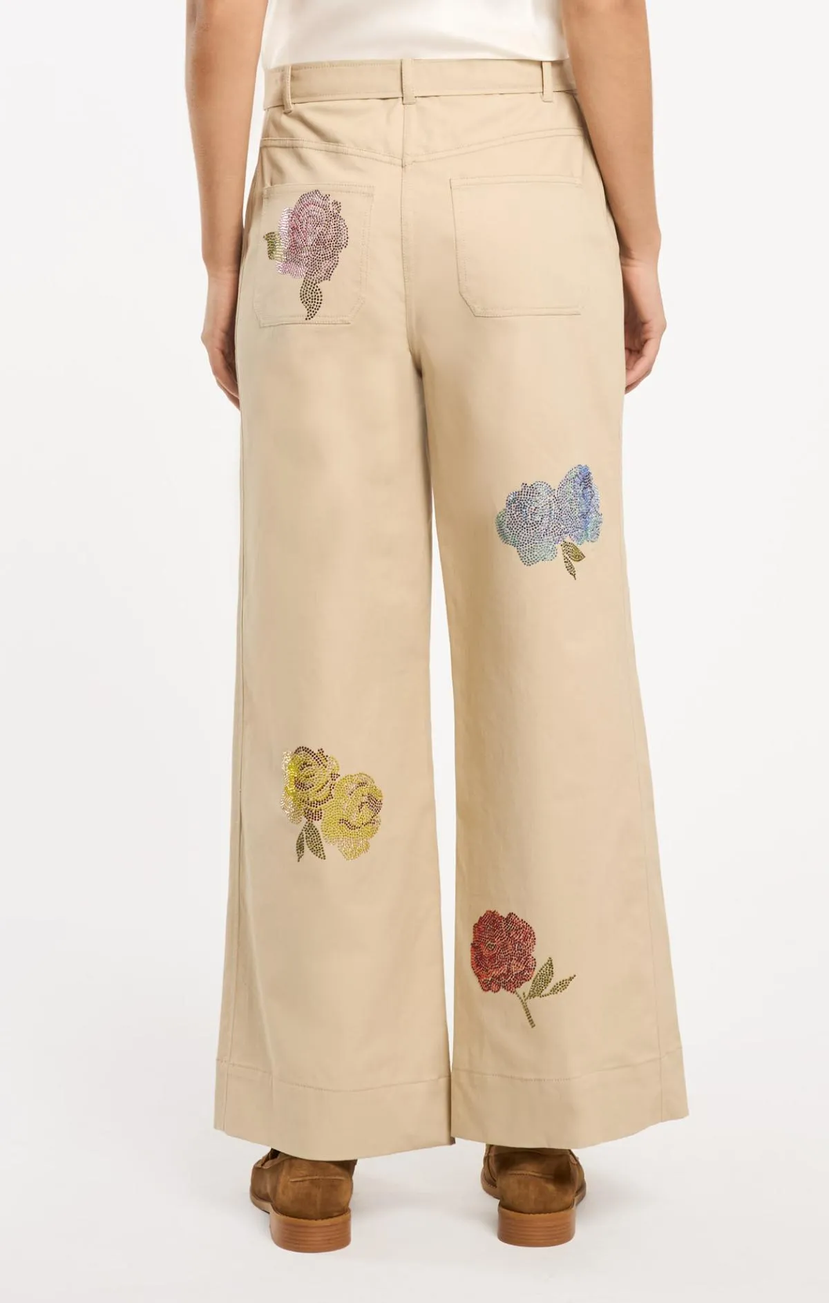 Heatset Roses Mylah Pant sold by cinq a sept product image thumbnail 5