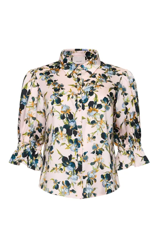 Trailing Iris Fiona Top made by cinq a sept