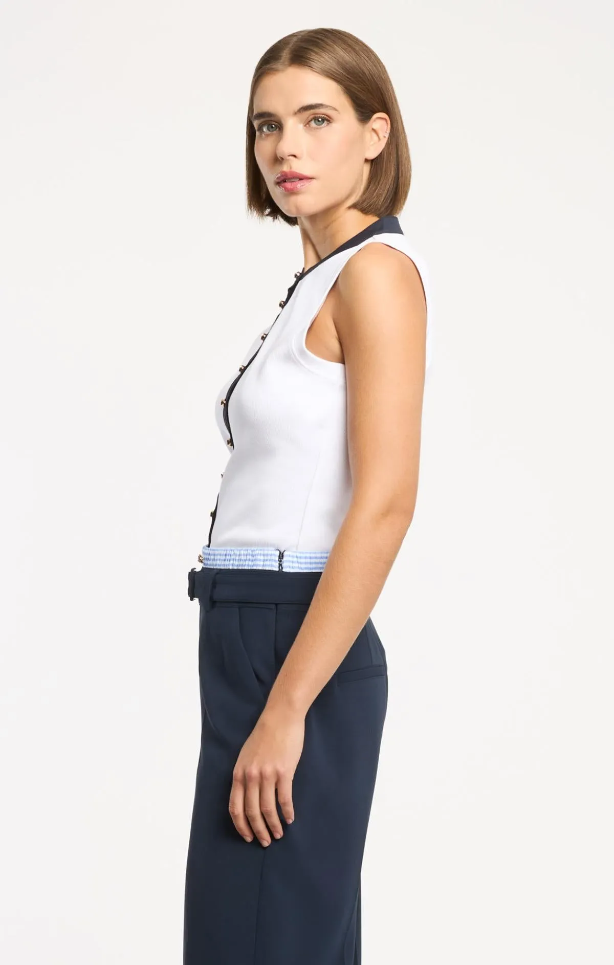 Sleeveless Beverly Top sold by cinq a sept product image thumbnail 3