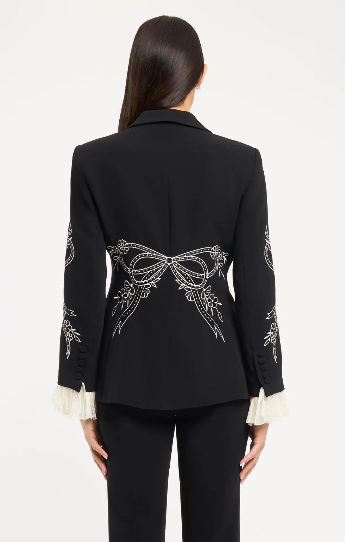 Cascading Ribbon Cheyenne Blazer sold by cinq a sept product image thumbnail 4