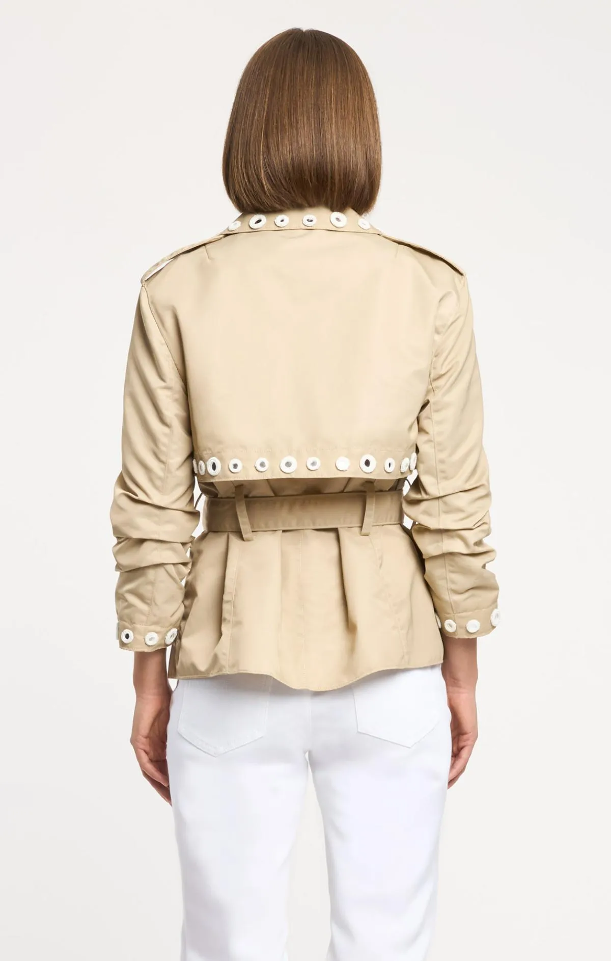 Crochet Mirrors Short Yates Trench sold by cinq a sept product image thumbnail 4