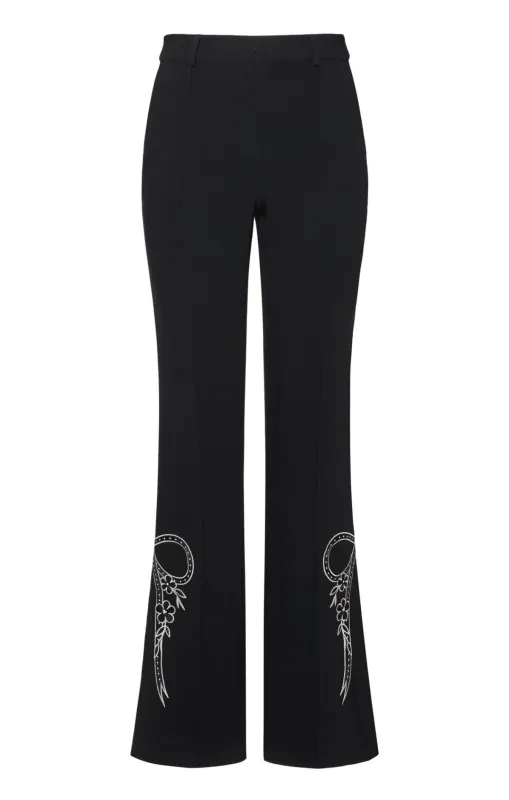 Cascading Ribbon Abeline Pant made by cinq a sept