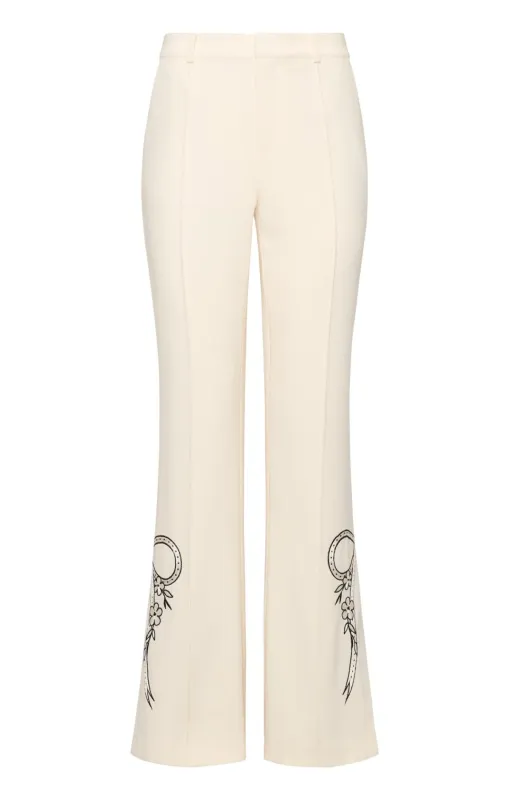 Cascading Ribbon Abeline Pant made by cinq a sept