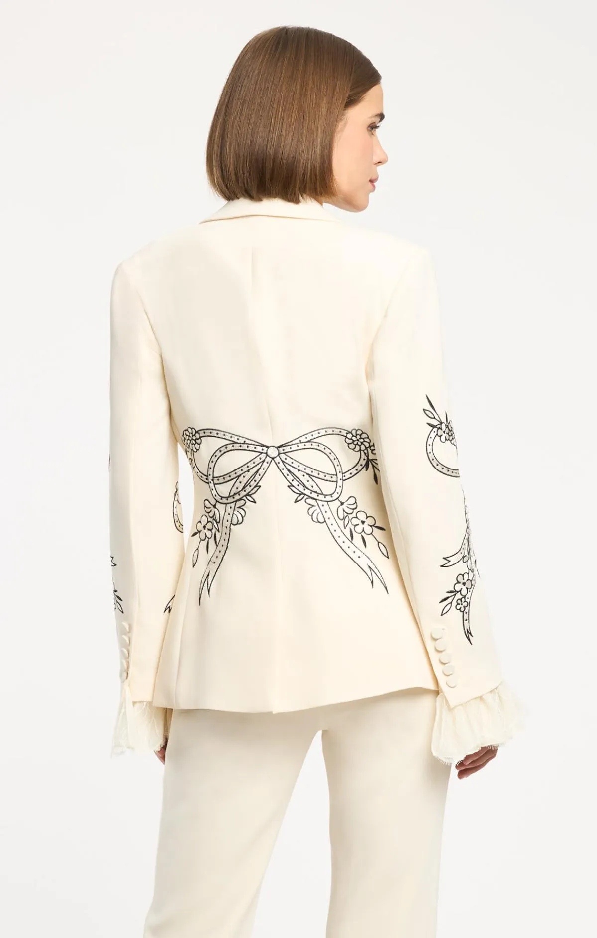 Cascading Ribbon Cheyenne Blazer sold by cinq a sept product image thumbnail 4