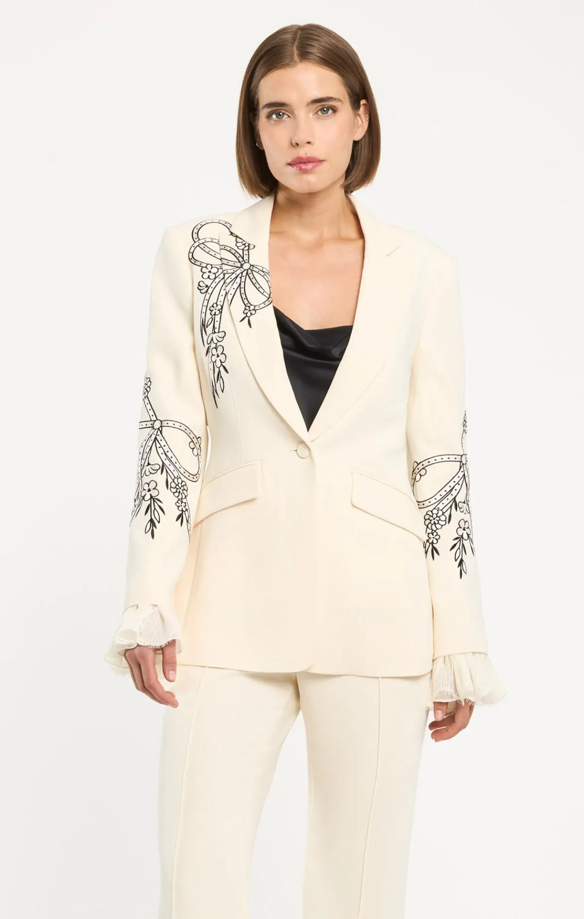 Cascading Ribbon Cheyenne Blazer sold by cinq a sept product image thumbnail 2