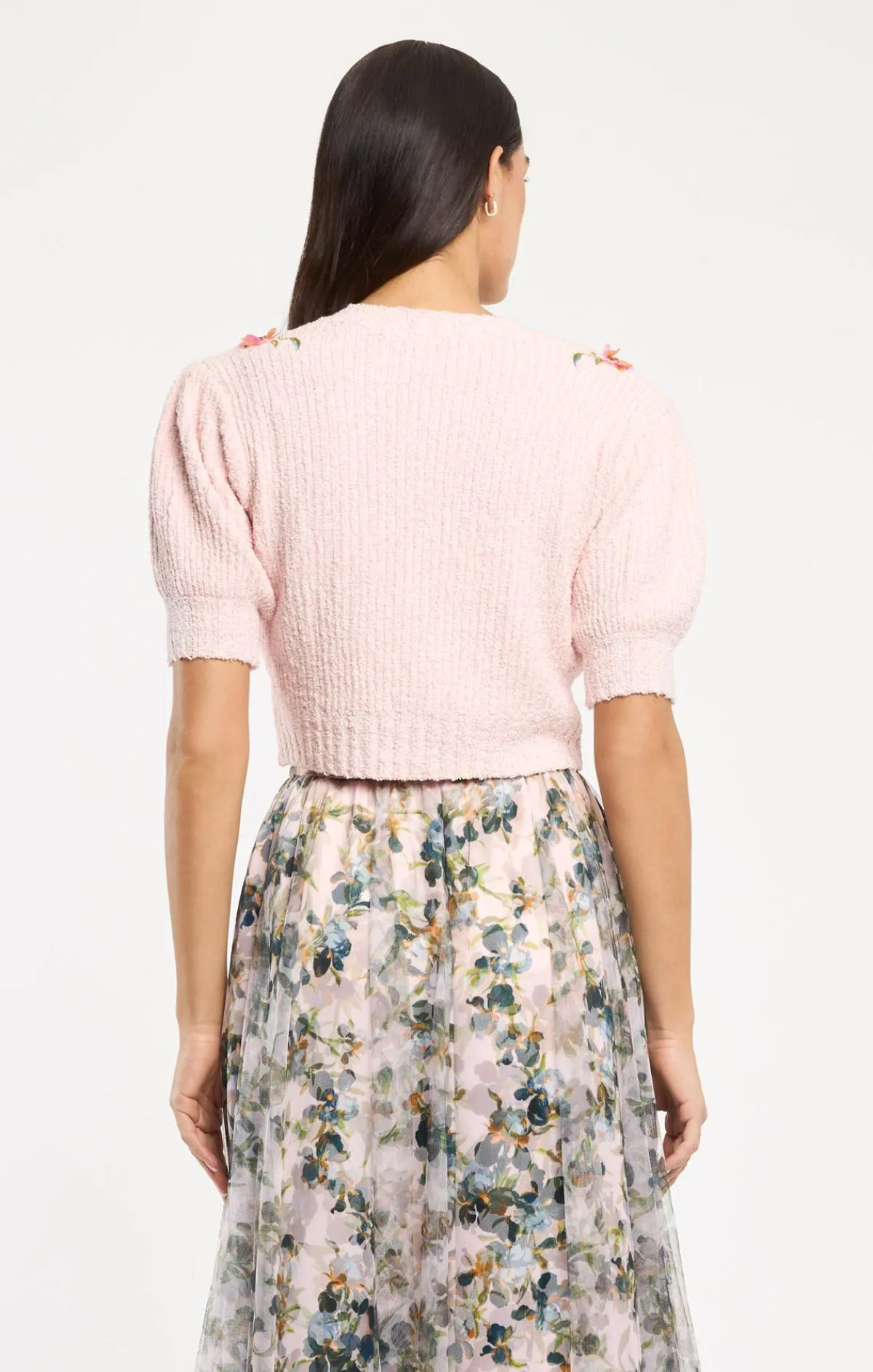 Millicent Trailing Iris Cardigan sold by cinq a sept product image thumbnail 4