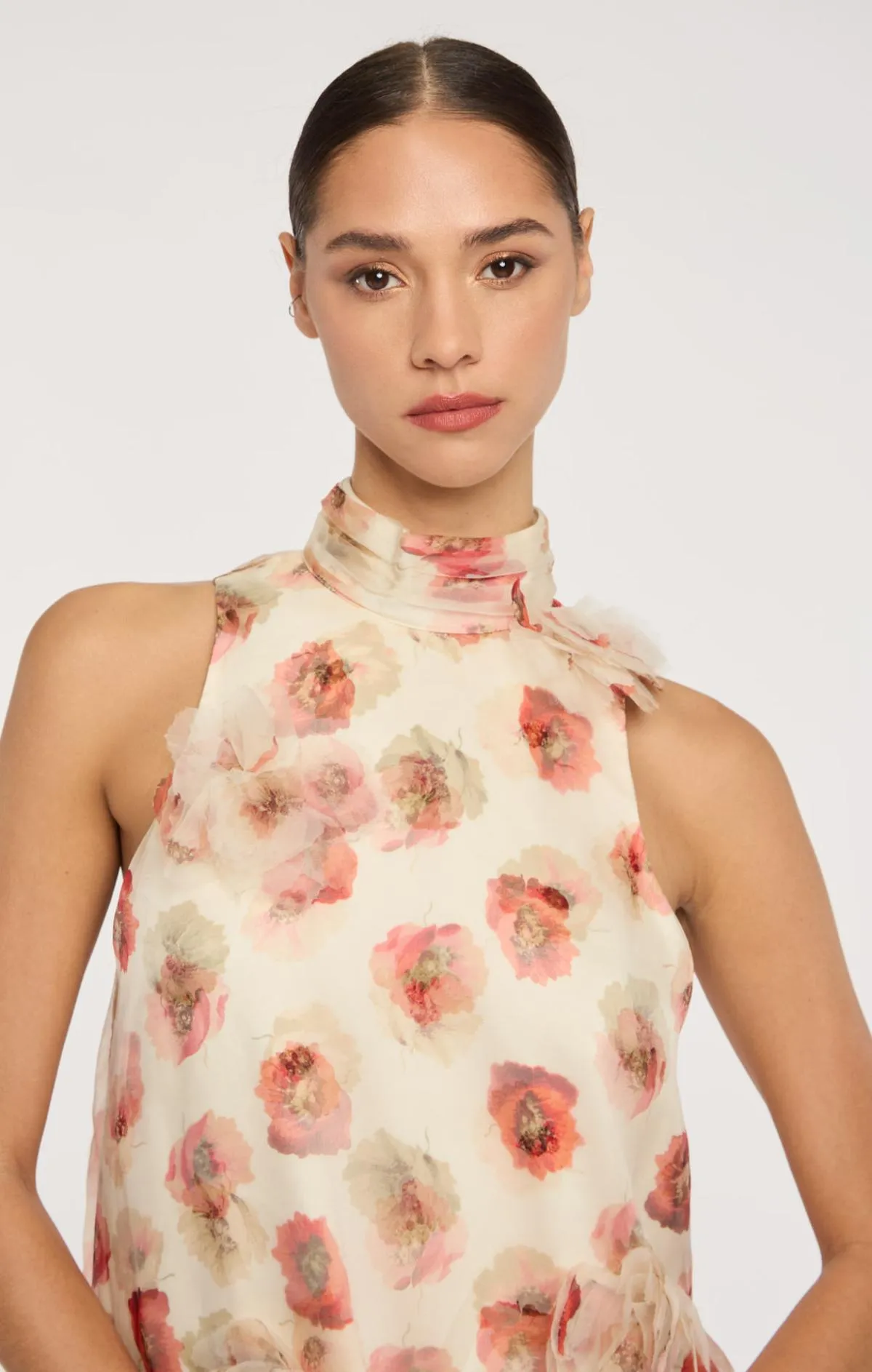 Floating Poppies Sylvia Dress sold by cinq a sept product image thumbnail 5