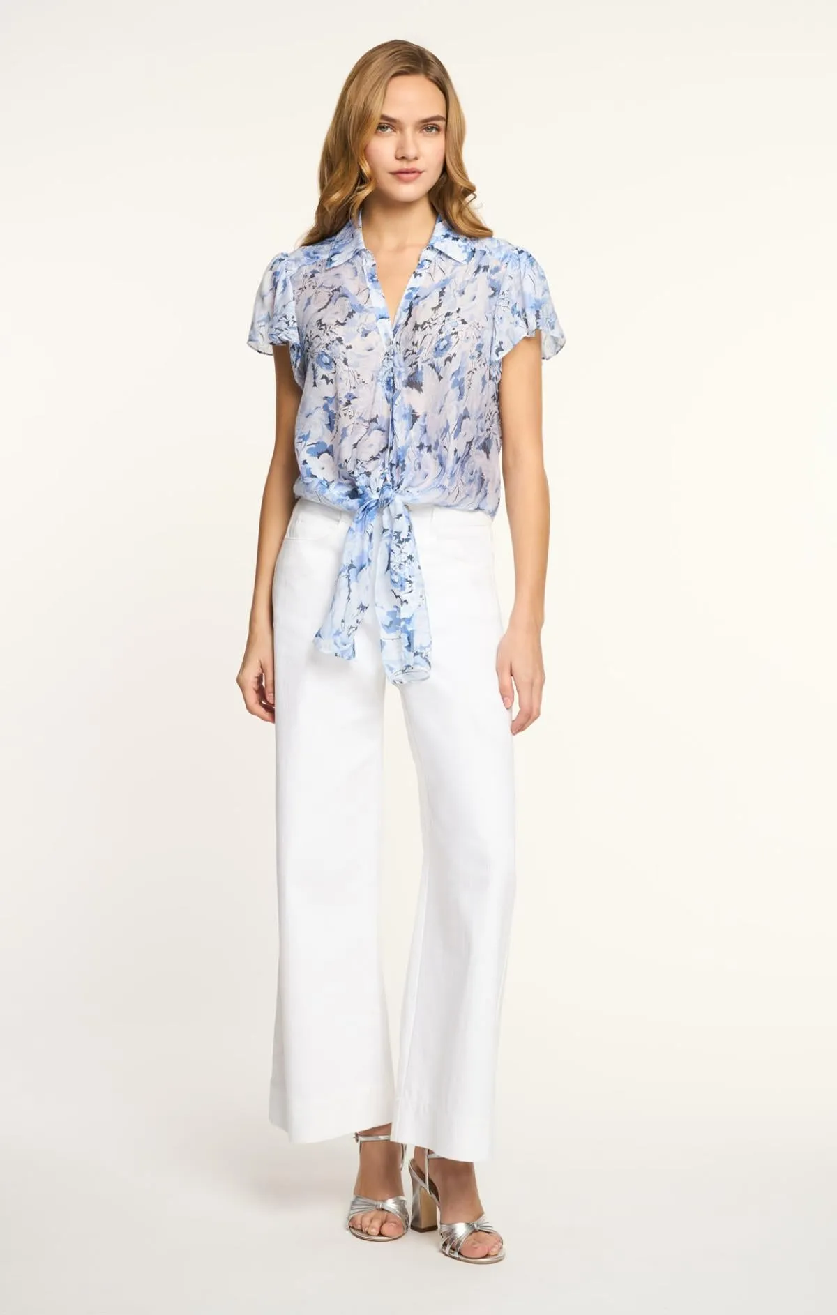Heirloom Petals Flutter Sleeve Marianna Top sold by cinq a sept product image thumbnail 2