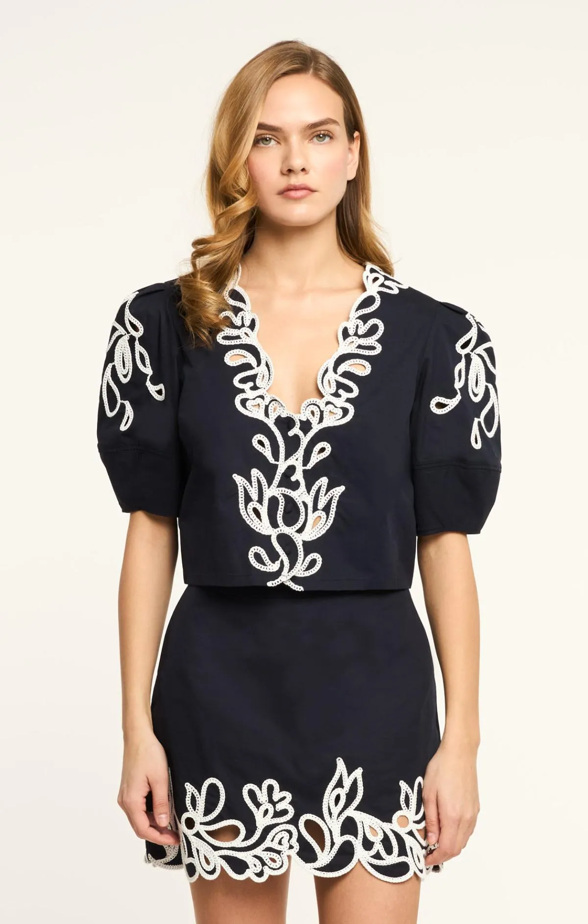 Paisley Bloom Embroidered Bellara Top sold by cinq a sept product image thumbnail 2