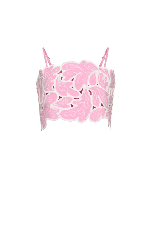 Paisley Bloom  Embroidered Caterina Top made by cinq a sept