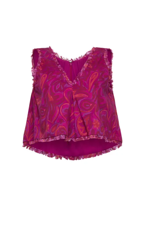 Paisley Bloom Ibbie Top made by cinq a sept
