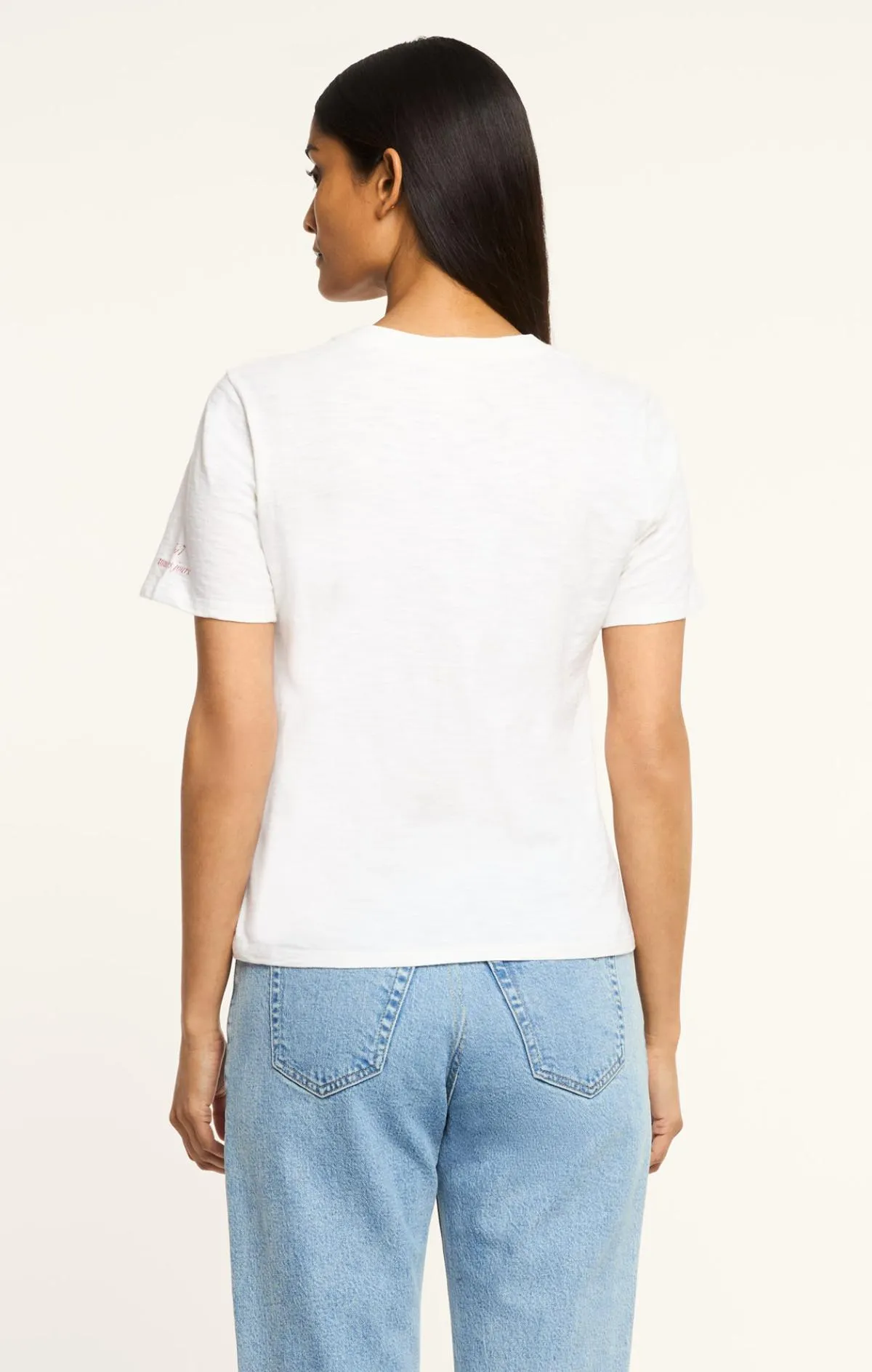 Cinq A Sept Beach Club Shrunken Tee sold by cinq a sept product image thumbnail 5