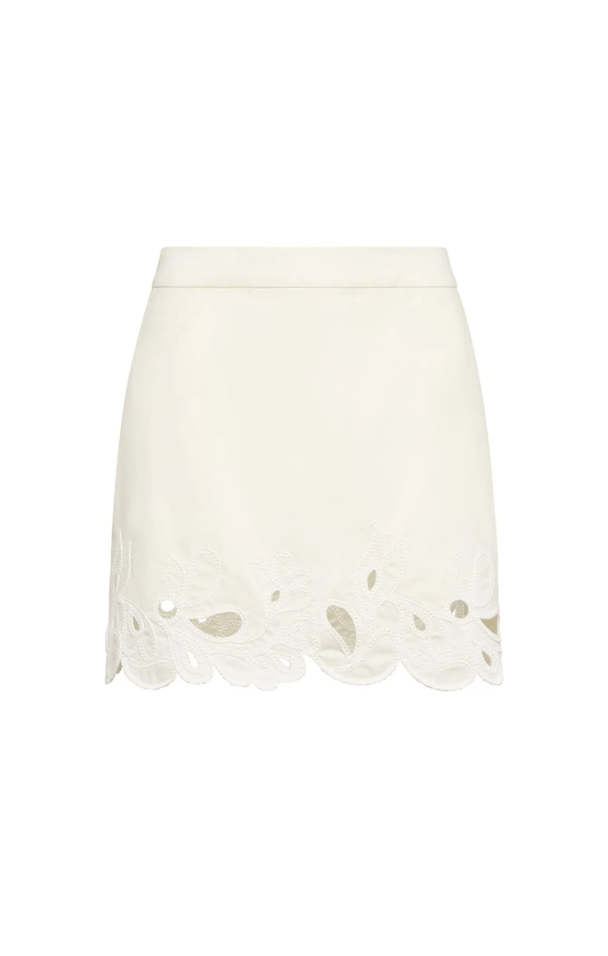 Paisley Bloom Embroidered Bonnie Skort sold by cinq a sept