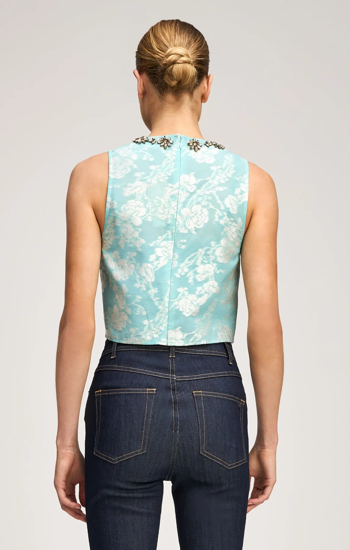 Organza Jacquard Barbara Top sold by cinq a sept product image thumbnail 5