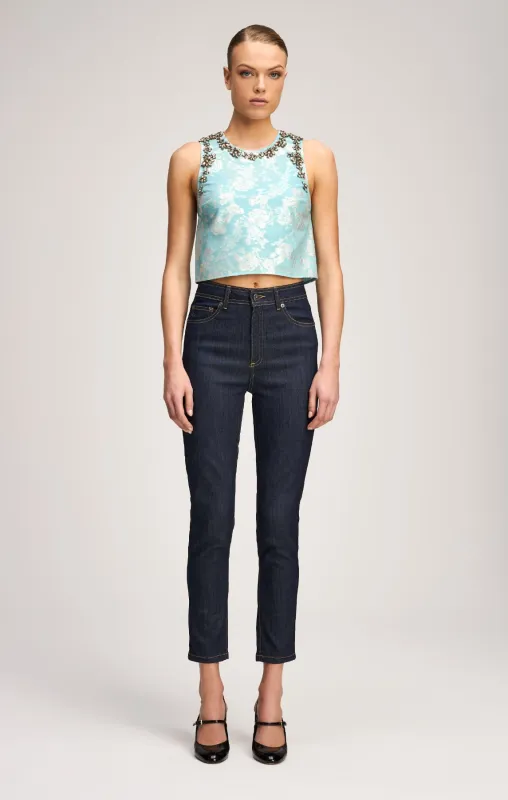 Organza Jacquard Barbara Top made by cinq a sept