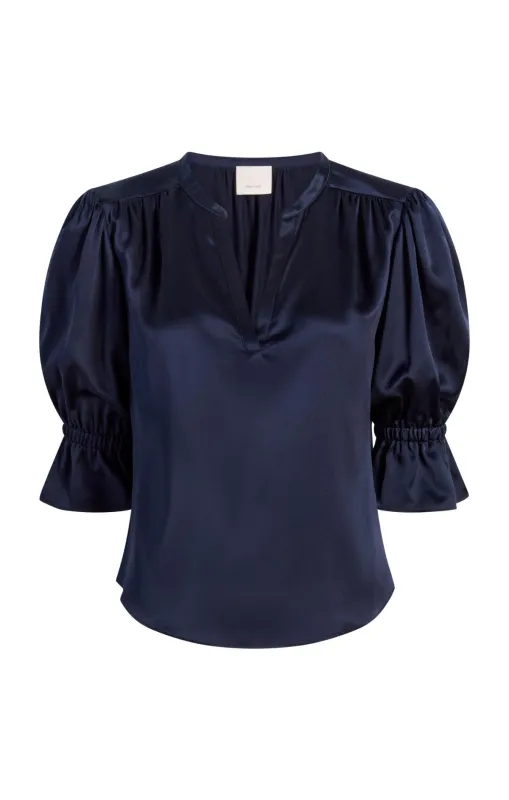 Split Neck Fiona Top made by cinq a sept