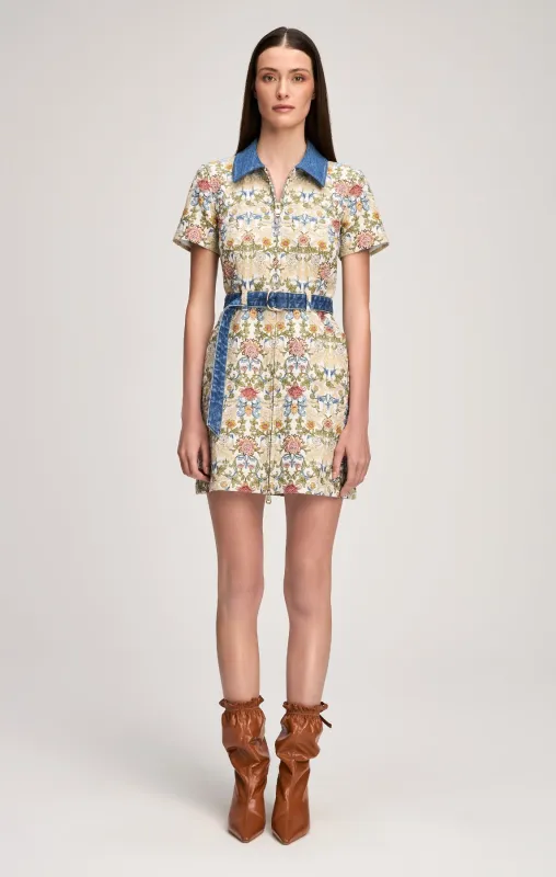 Zip Front Bea Dress made by cinq a sept