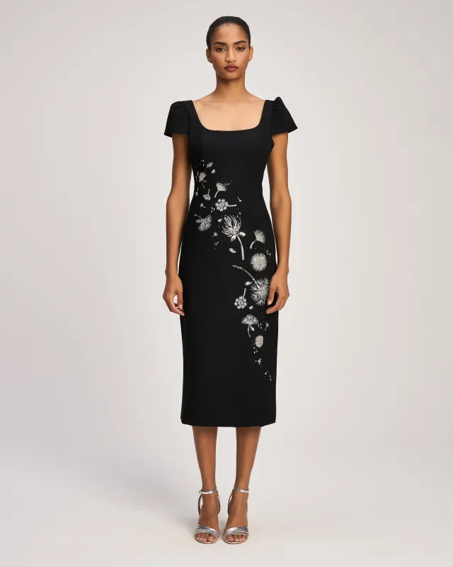 Midnight Dandelion Iliana Dress made by cinq a sept