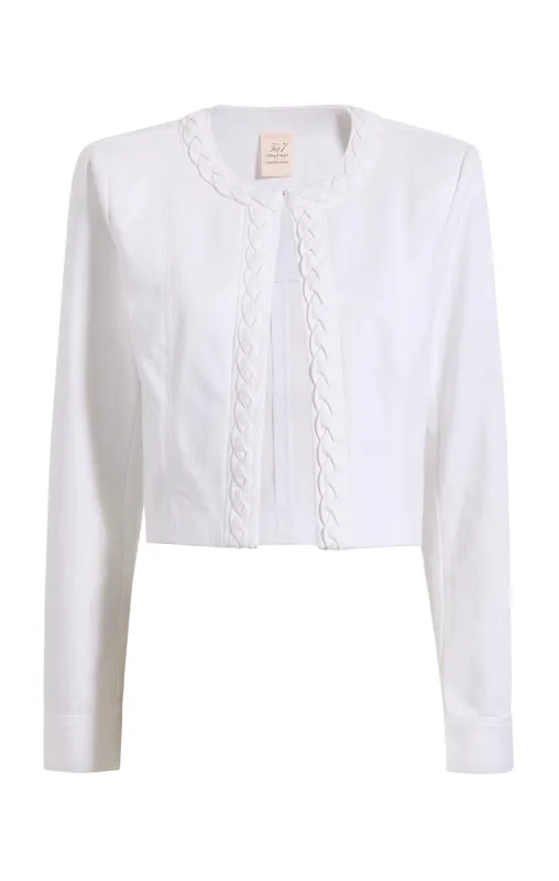 Braided Ayala Jacket sold by cinq a sept